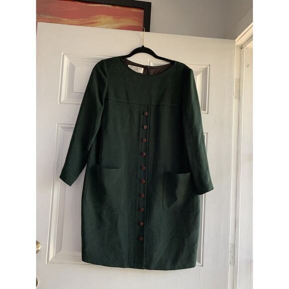 Vintage Jones New York Shirt‎ Dress Womens Large Button Down - Picture 1 of 6